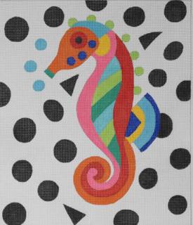 Seahorse Dots by Julie Pischke Designs (thumbnail)