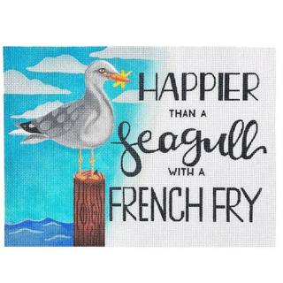 Happier than a seagull with a French fry by Madeleine Elizabeth (thumbnail)