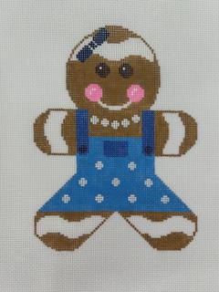 Gingerbread Girl - Blue by Rachel Donley (thumbnail)