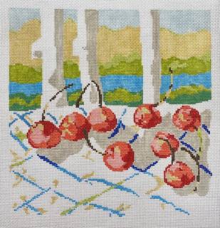 Plum Stitchery NRS1-13 Cherries by Plum Designs (thumbnail)