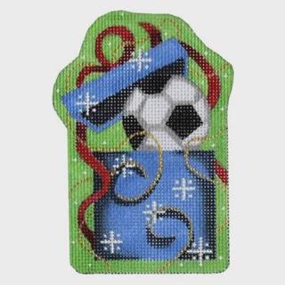 Soccer Present by Two Sisters Needlepoint (thumbnail)