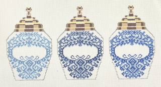 delft jar sampler by Penny Linn Designs (thumbnail)