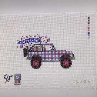 Mississippi Jeep by Wipstitch Needleworks (thumbnail)