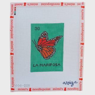 La Mariposa Loteria Card by Dogwood Needlepoint (thumbnail)