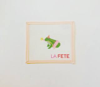 Party Toad by La Fete Needlepoint (thumbnail)