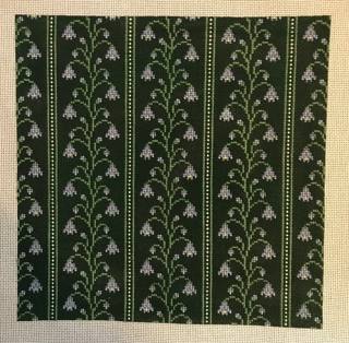 Scottish Harebell Pillow Canvas - Dark Green by KCN Designers (thumbnail)