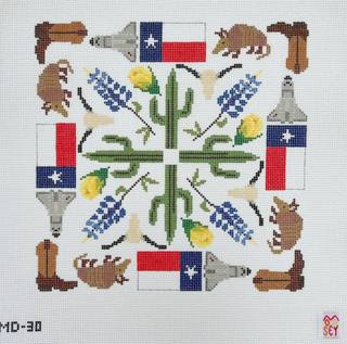 Welcome to Texas Mandala by Mopsey Designs (thumbnail)
