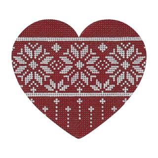 Nordic Snowflake Band Heart by Pepperberry Designs (thumbnail)