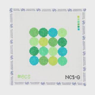Green Sampler 5 x 5 by Elizabeth Crane Swartz (thumbnail)