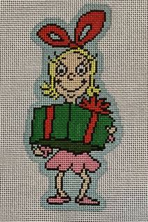 Cindy Lou Who holding present by Elm Tree Designs (thumbnail)