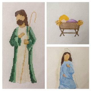 Trio Canvas Nativity Bundle by Initial K Studio (thumbnail)