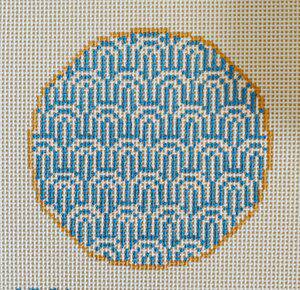Insert - Blue and White by Anne Fisher Needlepoint (thumbnail)
