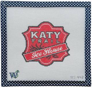 Katy Trail Ice House Canvas by Wipstitch Needleworks (thumbnail)