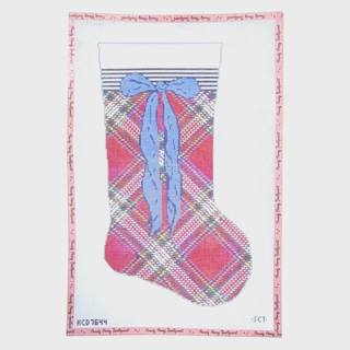 Red Tartan Stocking by KCN Designers (thumbnail)