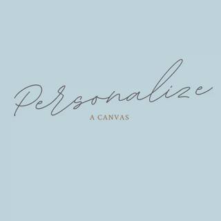 PERSONALIZE A CANVAS by Rachel Barri Designs (thumbnail)