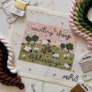 Counting Sheep & Blessings by Rachel Barri Designs (thumbnail)