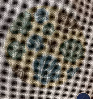 Seashell Coaster by Atlantic Blue Canvas (thumbnail)