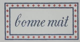 BONNE NUIT by Silver Stitch Needlepoint (thumbnail)