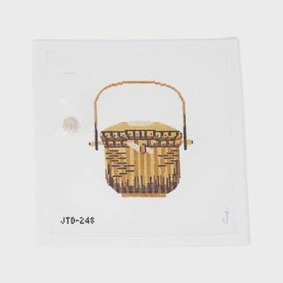 Nantucket Basket with Seashell Charm by Jessica Tongel Designs (thumbnail)