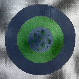 Leo Bullseye-Blue by The Gingham Stitchery (thumbnail)