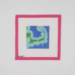 TRUNK - Cape Cod Map Coaster by Ann Kaye Studio (thumbnail)