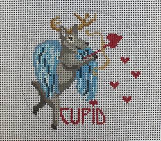 Reindeer Series - Cupid by The Gingham Stitchery (thumbnail)