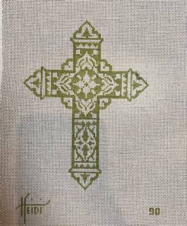 Heidi Stanley #90 Green Cross by Heidi Stanley Designs (thumbnail)