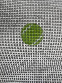 Tennis Ball Key Fob Insert by KCN Designers (thumbnail)