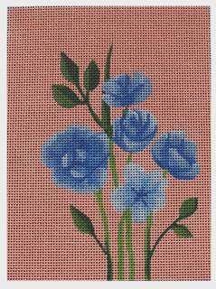 Blue Flowers by Madeleine Elizabeth (thumbnail)