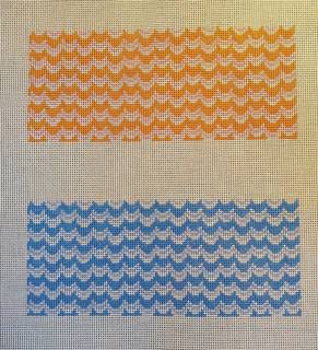 Bargello Dice Cups by Anne Fisher Needlepoint (thumbnail)