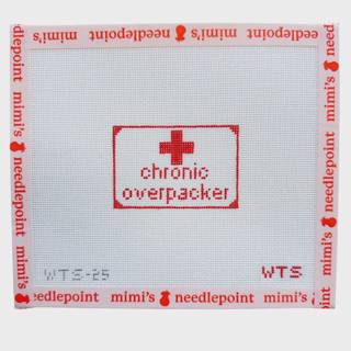 Chronic Overpacker Luggage Tag by What's the Stitch (thumbnail)