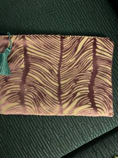 Anna clutch - purple swirl by Colors of Praise Art Studio (thumbnail)