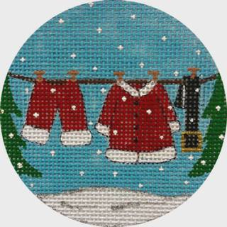 X388 Santa Clothesline by Alice Peterson (thumbnail)