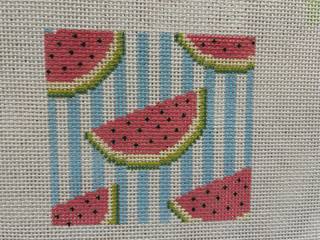 Watermelon Square by Stitch Rock Designs (thumbnail)