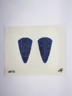 Scissor Case - Blue by Anne Fisher Needlepoint (thumbnail)