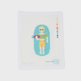 Toddler Boy Pool Rat by Frances Abel Studio (thumbnail)