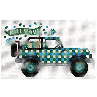 Tulane Jeep by Wipstitch Needleworks (thumbnail)