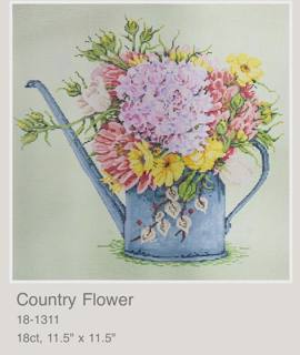 Sandra Gilmore 18-1311 Country Flower by Sandra Gilmore (thumbnail)