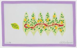 Christmas Pear Ornament - Day 5 by Kate Dickerson Needlepoint Collections (thumbnail)