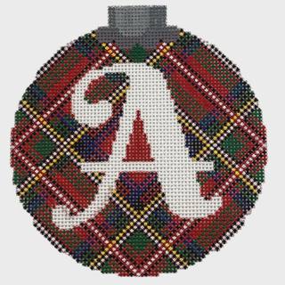 Royal Stewart Ornament Letter A by Canvas Works (thumbnail)