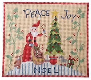 Peace Joy Noel Santa by Birds of A Feather Designs (thumbnail)