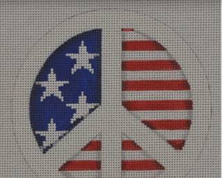 Patriotic Peace Sign by Pepperberry Designs (thumbnail)
