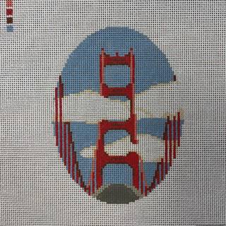 Golden Gate Bridge by Dogwood Needlepoint (thumbnail)
