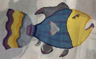 yellow face fish by A Stitch in Time (thumbnail)