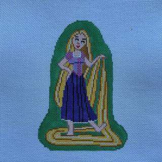 Long Haired Princess by Doolittle Stitchery (thumbnail)