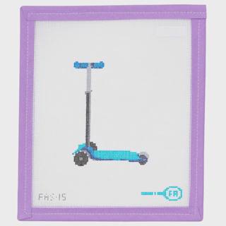 Scooter - Blue by Frances Abel Studio (thumbnail)
