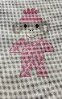 Sock Monkey - Valentine by J. Malahy Designs (thumbnail)