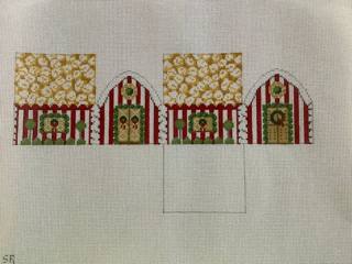 Popcorn, 3D House by Liz Goodrick-Dillon (Tapestry Tent, via Susan Roberts) (thumbnail)
