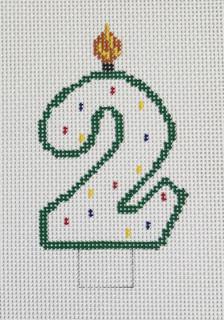 Candle Numbers, Large by The Gingham Stitchery (thumbnail)
