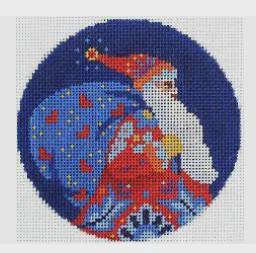 AC 049 FOLK SANTA ORNAMENT by Abigail Cecile (thumbnail)